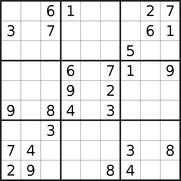 Sudoku puzzle for <br />Saturday, 19th of April 2014