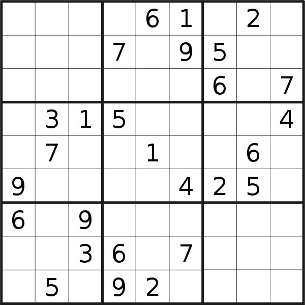 Sudoku puzzle for <br />Friday, 5th of February 2016