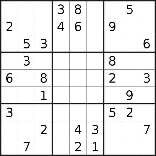 Sudoku puzzle for <br />Tuesday, 24th of January 2017