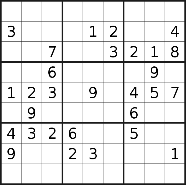 Sudoku puzzle for <br />Tuesday, 21st of February 2017