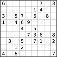 sudoku puzzle published on 2024/03/01