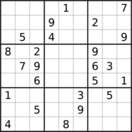 sudoku puzzle published on 2024/03/03