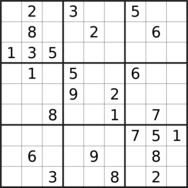sudoku puzzle published on 2024/03/13