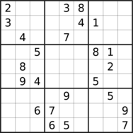 sudoku puzzle published on 2024/04/24