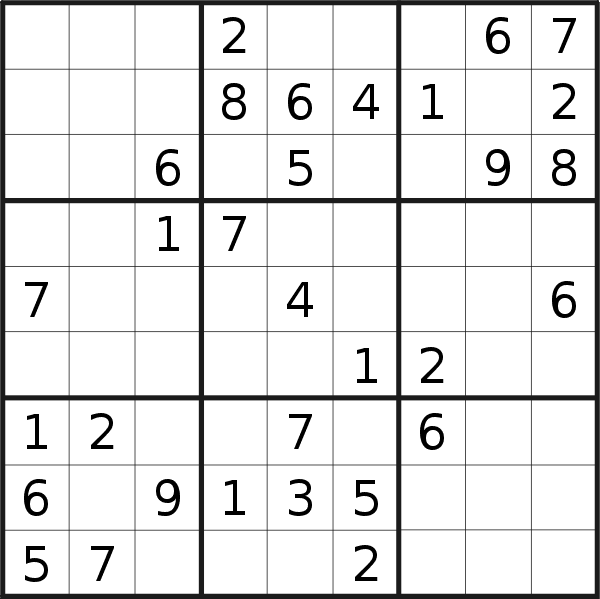 Sudoku puzzle for <br />Friday, 4th of November 2022