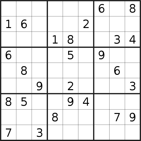 Sudoku puzzle for <br />Saturday, 4th of February 2023