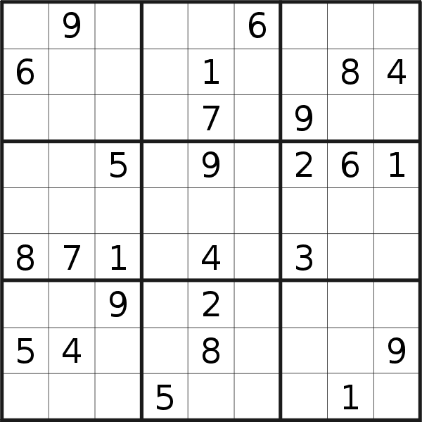 Sudoku puzzle for <br />Saturday, 8th of April 2023