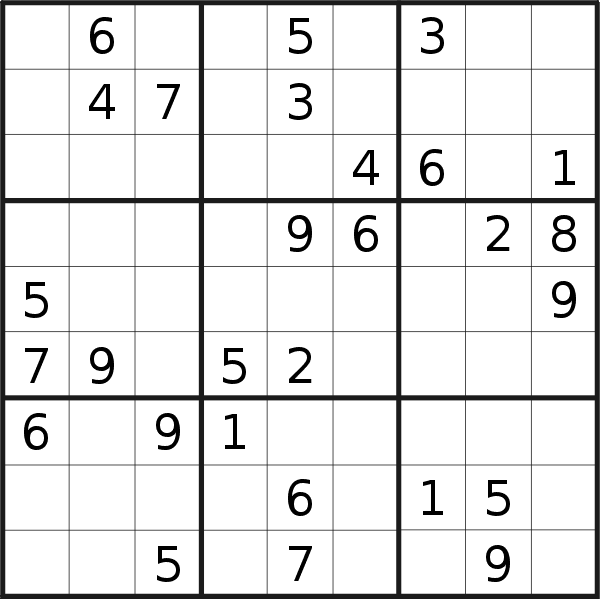 Sudoku puzzle for <br />Wednesday, 26th of April 2023