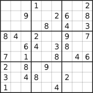 sudoku puzzle published on 2021/12/08