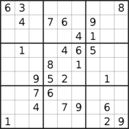 sudoku puzzle published on 2021/12/31
