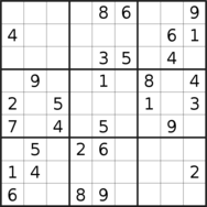 sudoku puzzle published on 2022/01/11