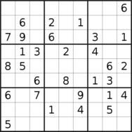 sudoku puzzle published on 2022/01/20