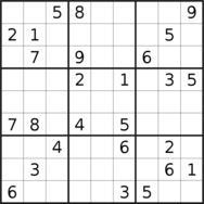 sudoku puzzle published on 2022/03/31