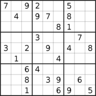 sudoku puzzle published on 2022/05/09