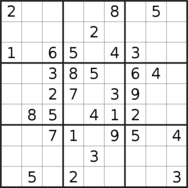 sudoku puzzle published on 2022/05/14