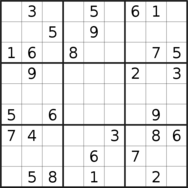 sudoku puzzle published on 2022/05/16
