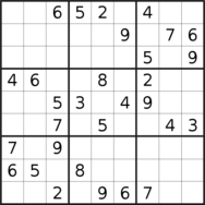 sudoku puzzle published on 2022/05/21