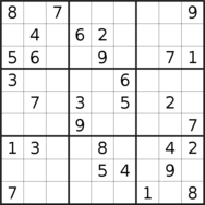 sudoku pubblicato il 2022/05/25