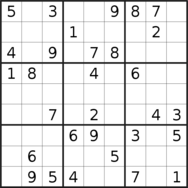 sudoku puzzle published on 2022/06/11