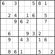 sudoku puzzle published on 2022/06/13