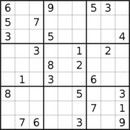 sudoku puzzle published on 2022/06/14