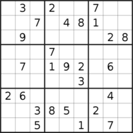 sudoku puzzle published on 2022/06/19