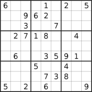 sudoku puzzle published on 2022/07/03