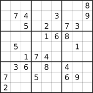 sudoku puzzle published on 2022/07/23