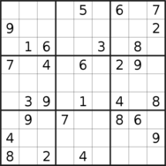 sudoku puzzle published on 2022/09/17