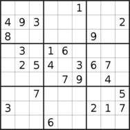 sudoku puzzle published on 2022/09/30