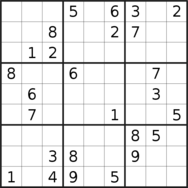 sudoku puzzle published on 2022/10/12