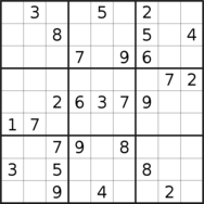 sudoku puzzle published on 2022/10/20