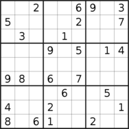 sudoku puzzle published on 2022/10/23