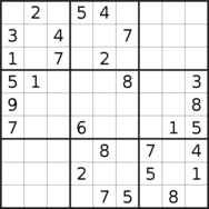 sudoku puzzle published on 2022/11/06