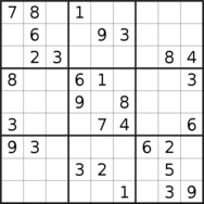 sudoku puzzle published on 2022/11/07