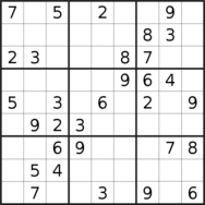sudoku puzzle published on 2022/11/10
