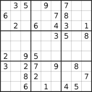 sudoku puzzle published on 2022/11/18