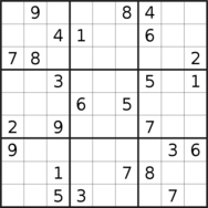 sudoku puzzle published on 2022/11/23