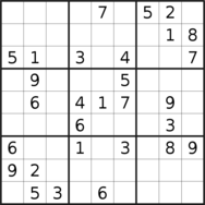 sudoku puzzle published on 2022/11/25