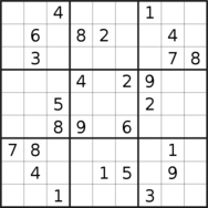 sudoku puzzle published on 2022/11/29