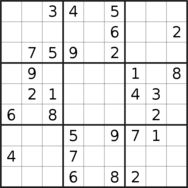 sudoku puzzle published on 2022/12/06