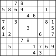 sudoku puzzle published on 2023/01/16