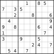 sudoku puzzle published on 2023/01/24