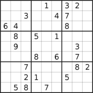 sudoku puzzle published on 2023/03/03