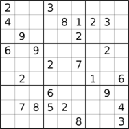 sudoku puzzle published on 2023/03/06