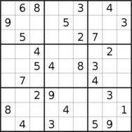sudoku puzzle published on 2023/03/16