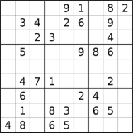 sudoku puzzle published on 2023/03/23