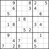 sudoku puzzle published on 2023/03/25