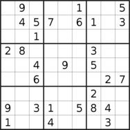 sudoku puzzle published on 2023/03/26