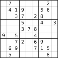 sudoku puzzle published on 2023/03/27
